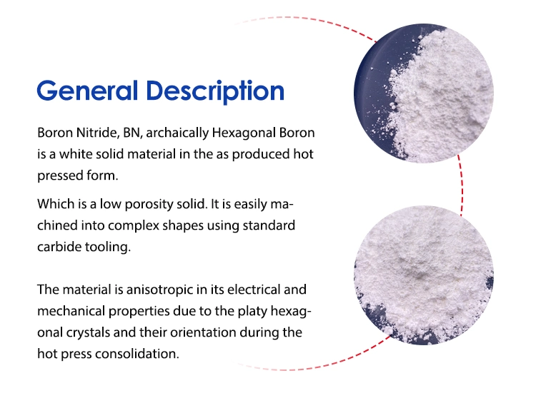 Ceramic Hexagonal White Powder High Quality Boron Nitride for PVC Pipes