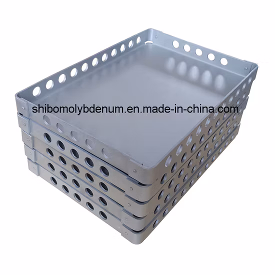 Factory Direct High Temperature 99.95% Mo Tungsten Evaporation Boat Tzm Molybdenum Boats